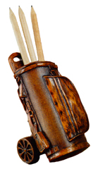 Golf Bag onWheels Pencil Pot 